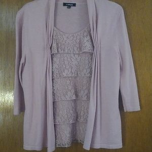 3/$25 Elementz Ladies Layered Top